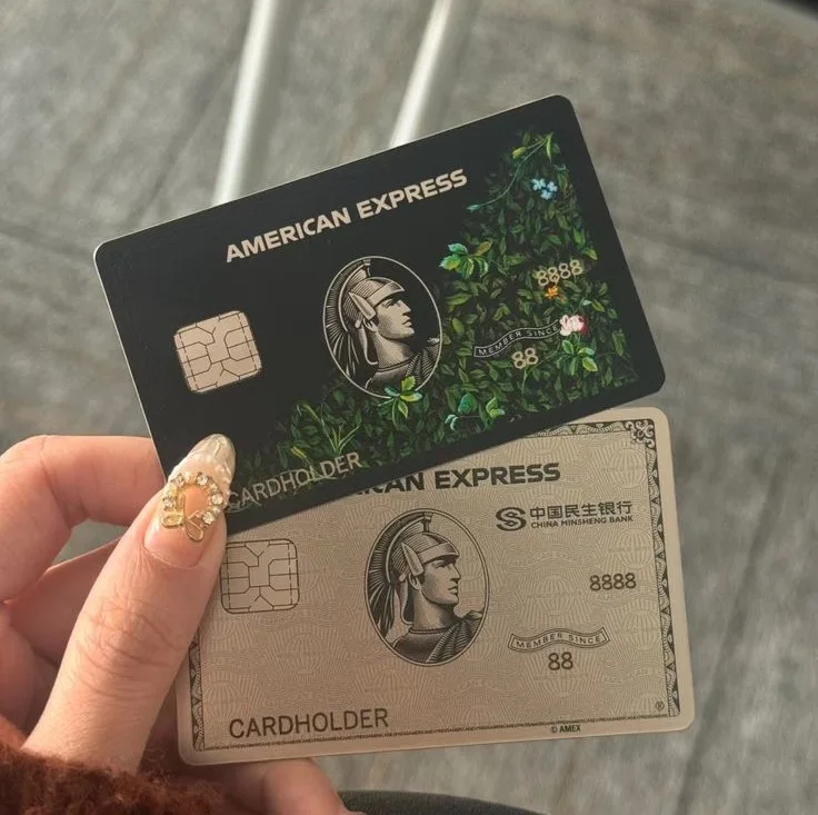 Recently completed luxury metal bank card order featuring custom engraving and contactless payment chip