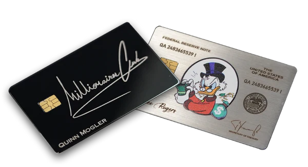 Buy custom metal credit and debit cards from Royal metal Card