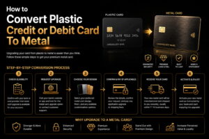 How to Convert Plastic Credit or Debit Card To Metal
