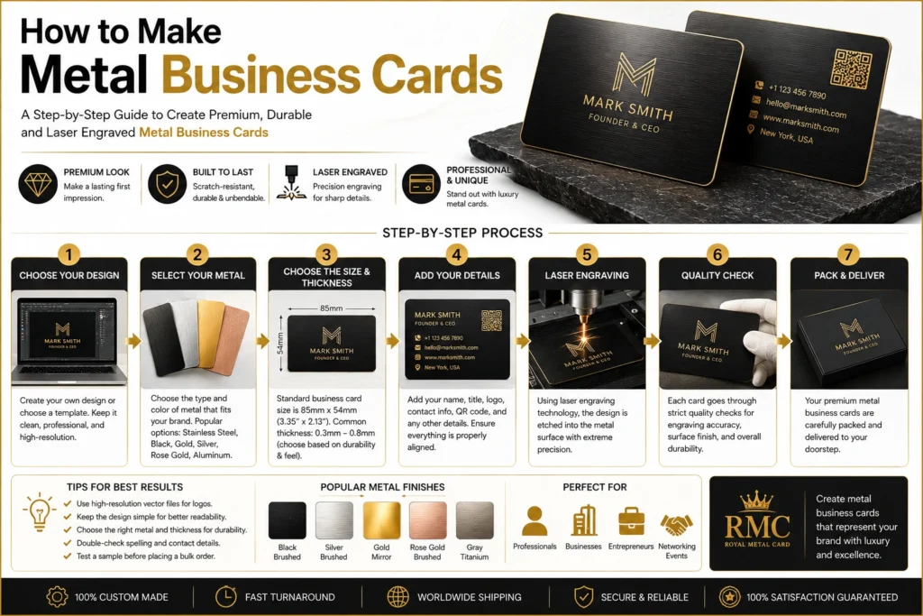 How to Make Metal Business Cards