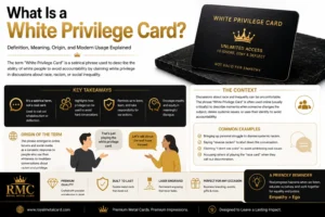 What Is a White Privilege Card